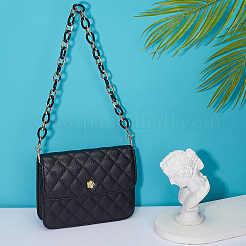 Teardrop Resin Bag Links Straps&nbsp;PURS-WH0001-05C