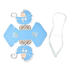 Baby Trolley Shape with Kid Pattern Candy Packaging Box&nbsp;CON-F012-03A