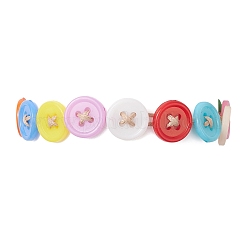 Acrylic Sewing Buttons Beaded Bracelets&nbsp;BJEW-JB12742