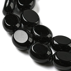Natural Black Onyx(Dyed & Heated) Beads Strands&nbsp;G-M420-D10-01