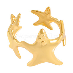 304 Stainless Steel Cuff Open Rings for Women&nbsp;ZJ4902-2
