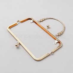 Iron Purse Kiss Lock Bag Handle Frame&nbsp;FIND-WH0149-94KCG