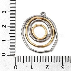 Ion Plating(IP) 304 Stainless Steel Pendants&nbsp;STAS-M312-02GP