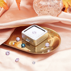 Iron Loose Diamnond Gemstone Display Boxes&nbsp;CON-WH0088-19A-02