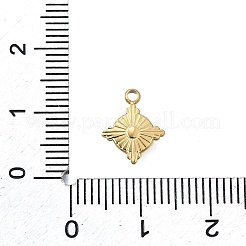 304 Stainless Steel Pendant Cabochon Settings&nbsp;STAS-H233-29G
