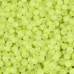 6/0 Transparent Inside Colours Glass Seed Beads&nbsp;SEED-N008-08U