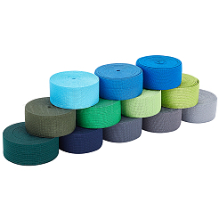 30M 12 Colors Colored Flat Elastic Band&nbsp;EC-BC0001-51