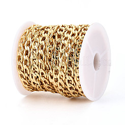 Brass Curb Chains&nbsp;CHC-T018-33G
