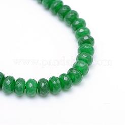 Natural White Jade Bead Strands&nbsp;G-R343-2x4-12