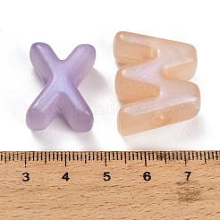 Opaque Acrylic European Beads&nbsp;AC-CBA5040-04