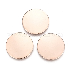 304 Stainless Steel Plain Edge Bezel Cups&nbsp;LS-STAS-E460-10RG-25MM