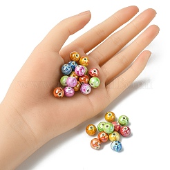 AB Color Wave Printed Acrylic Beads&nbsp;MACR-YW0002-70