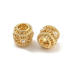 Rack Plating Alloy European Beads&nbsp;FIND-B034-28G