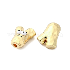 Rack Plating Alloy Enamel Beads&nbsp;PALLOY-Z004-04G