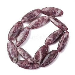 Natural Lepidolite/Purple Mica Stone Beads Strands&nbsp;G-F808-A01-01A
