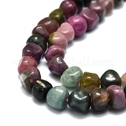 Natural Multicolor Tourmaline Beads Strands&nbsp;G-E576-59