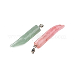 Natural & Synthetic Mixed Stone Pendants&nbsp;G-N344-13P