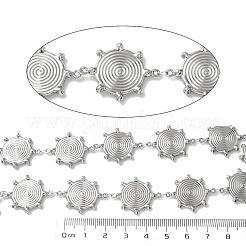 304 Stainless Steel Vortex Link Chains&nbsp;CHS-Z004-28P