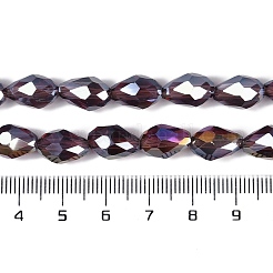 Transparent Electroplate Glass Beads Strands&nbsp;LS-EGLA-N013-T4mm-B03