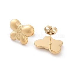 304 Stainless Steel Stud Earrings&nbsp;EJEW-H115-12G