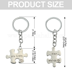 304 Stainless Steel Keychain&nbsp;KEYC-YW00015