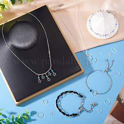 24Pcs 2 Colors Brass Linking Rings&nbsp;KK-TA0003-09-RS