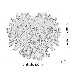 Carbon Steel Hot Foil Plate Metal Dies&nbsp;DIY-WH0226-022