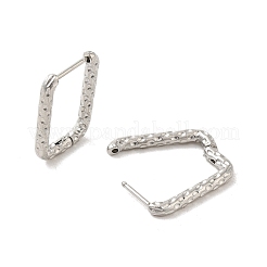 Non-Tarnish 304 Stainless Steel Earring Findings&nbsp;STAS-O006-02A-P