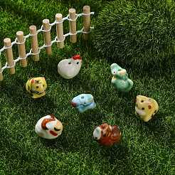 14Pcs 7 Styles Handmade Porcelain Beads&nbsp;PORC-CJ0001-40
