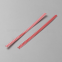 500Pcs Polka Dot PET Plastic Wire Twist Ties&nbsp;FIND-WH20005-40C