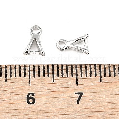 SHEGRACE Brass Ice Pick Pinch Bails&nbsp;XGRQ1R644-346P