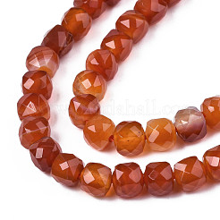 Natural Banded Agate/Striped Agate Beads Strands&nbsp;G-S359-374A