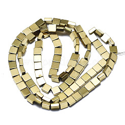 Electroplate Non-magnetic Synthetic Hematite Beads Strands&nbsp;G-S352-39