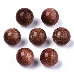 Synthetic Goldstone Beads&nbsp;LS-G-R483-06-8mm