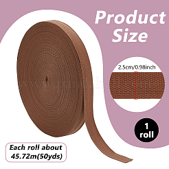 Polycotton Ribbon&nbsp;OCOR-WH0111-146C
