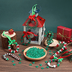 Christmas Theme Plastic & Acrylic Beads Decorations&nbsp;DIY-SC0026-76