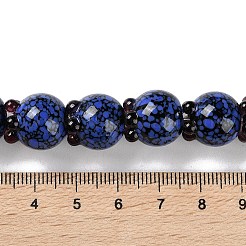 Handmade Lampwork Beads Strands&nbsp;LAMP-Q036-06B