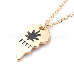 BEST BUDS Alloy Pendant Necklaces&nbsp;LS-NJEW-K124-03B-G