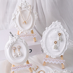 Wood and Gypsum Photo Frames&nbsp;WOOD-WH0029-28