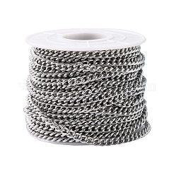 Tarnish Resistant 304 Stainless Steel Curb Chains&nbsp;CHS-R008-01