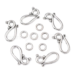 Tibetan Style Alloy Hook and Eye Clasps&nbsp;LF1277Y-NF