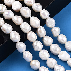 Natural Cultured Freshwater Pearl Beads Strands&nbsp;PEAR-N014-10A