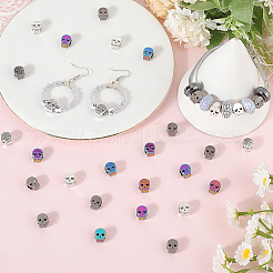 30Pcs 3 Colors Alloy European Beads&nbsp;FIND-PA0001-13
