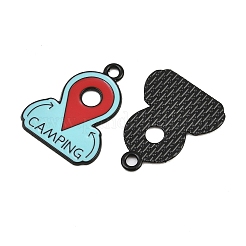 Alloy Enamel Pendants&nbsp;AL-CBA459E-03EB-02