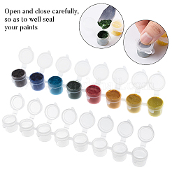 Plastic Paint Pots Strips&nbsp;DIY-PH0027-27