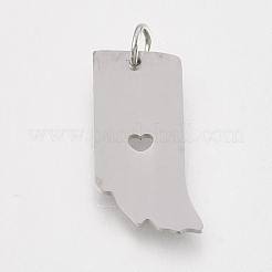 Tarnish Resistant 201 Stainless Steel Pendants&nbsp;STAS-T038-73