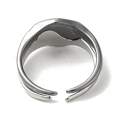 2Pcs 2 Style Rhinestones Open Cuff Rings Set&nbsp;RJEW-Z020-01