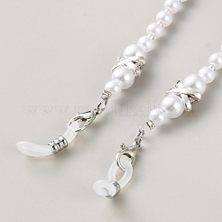 Round Acrylic Beaded Neck Strap for Eyeglasses&nbsp;AJEW-WH20054-066B