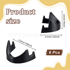 Alloy Chanllenge Coin Display Stands&nbsp;ODIS-WH0099-285