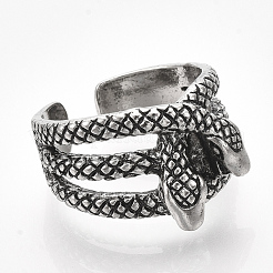 Alloy Cuff Finger Rings&nbsp;RJEW-T008-08